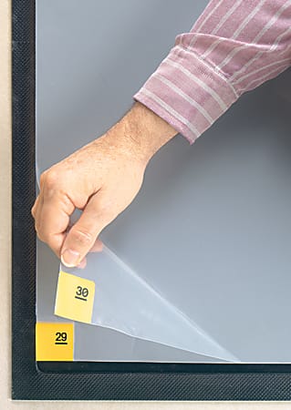 M+A Matting WaterHog CleanShield Stride Mat, 36 1/2" x 46", Black