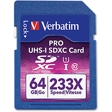 Verbatim Premium - Flash memory card - 64