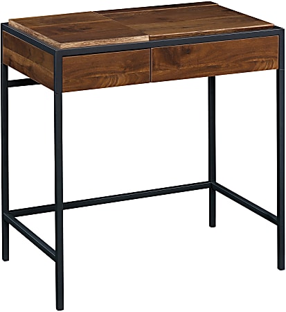 Sauder® Nova Loft 30"W Vanity Desk, Grand Walnut