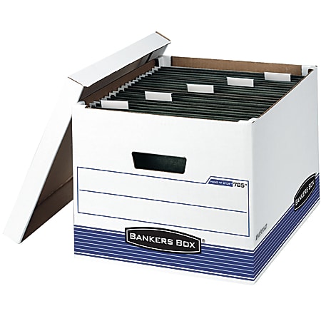 Bankers Box® Hang&#x27;N&#x27;Stor™ Medium-Duty Storage Boxes