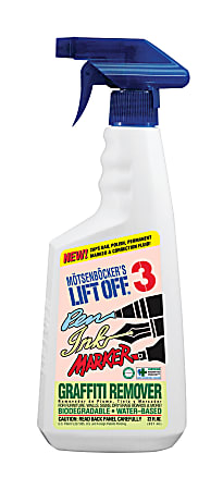 Motsenbocker's Lift-Off® #3 Pen Ink And Graffiti Remover, 22 Oz Bottle