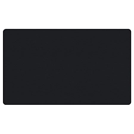 Ghent Fabric Bulletin Board With Wrapped Edges, 18" x 24", Black