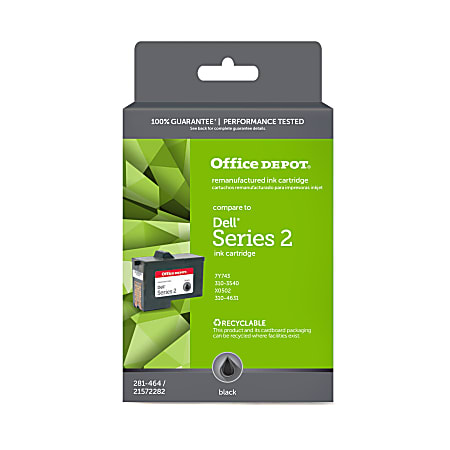 Office Depot® Brand Remanufactured Black Ink Cartridge Replacement For Dell™ 2, 743