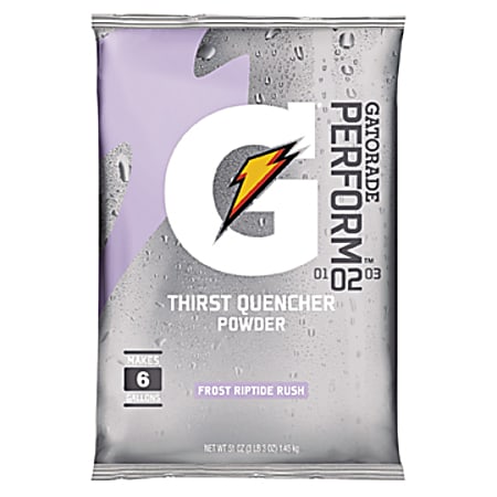 Gatorade Original Riptide Rush 51 oz Powdered Drink Mix 14 Pack