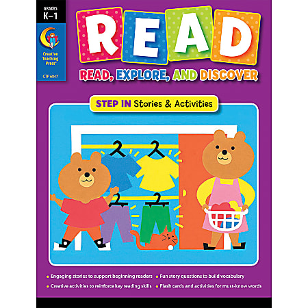 Creative Teaching Press® Read, Explore, And Discover, Step In, Grades K-1