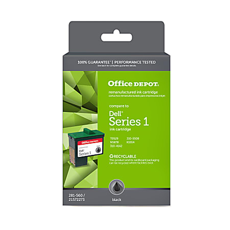 Office Depot® Brand Remanufactured Black Ink Cartridge Replacement For Dell™ 1, 529