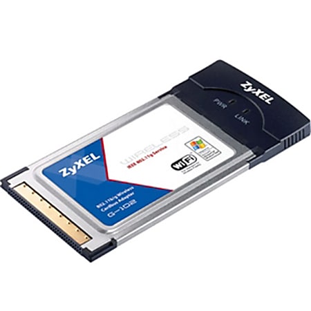 Zyxel ZyAIR G-102 IEEE 802.11g Wireless CardBus Card