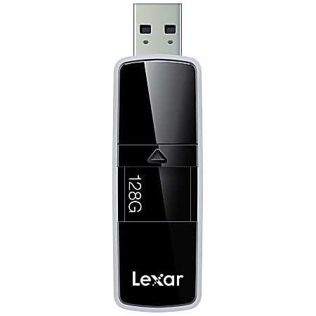 Lexar JumpDrive P20 USB 3.0 Flash Drive, 128GB, Black