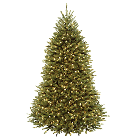 Pre-Lit Dunhill Fir Tree, 7 1/2'H x 59" Diameter, 750 Clear Lights