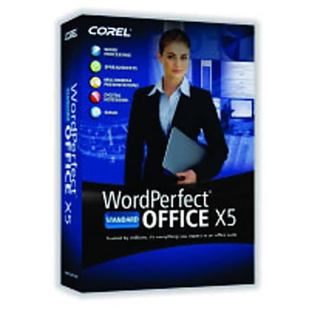Corel® WordPerfect® Office X5, Download Version