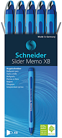 Schneider slider clearance memo xb blue