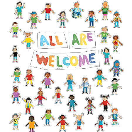 Carson-Dellosa Education All Are Welcome 39-Piece Bulletin Board Set