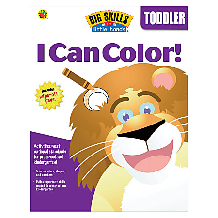 Carson-Dellosa Big Skills For Little Hands: I Can Color!