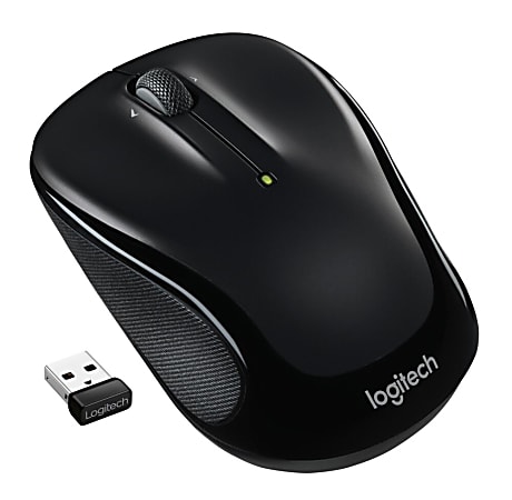 Logitech M325s Wireless Mouse, 2.4 GHz with USB Unifying Receiver, 1000 DPI Optical Tracking, 18-Month Life Battery, Black