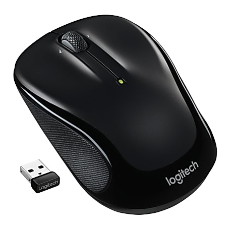 Logitech M185 Ambidextrous Wireless Mouse Swift Gray - Office Depot