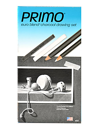 Primo Euro Blend Charcoal Drawing Set