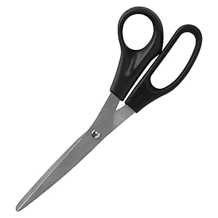 Scotch® Precision Scissors, 8, Pointed, Gray/Red