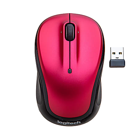 lever Changes from Forgiving Logitech M325 910 003121 Wireless Mouse Pink - Office Depot