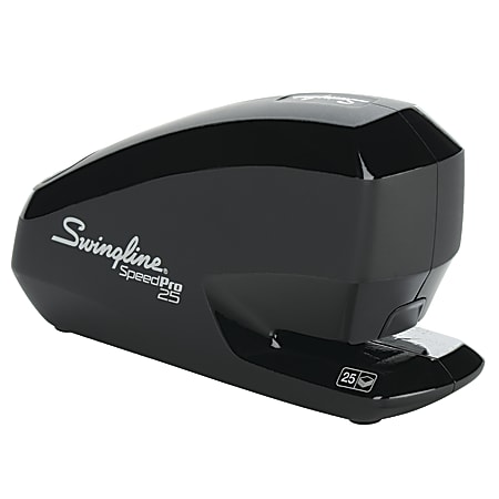 Swingline® Speed Pro™ 25 Electric Stapler, Black, 42140