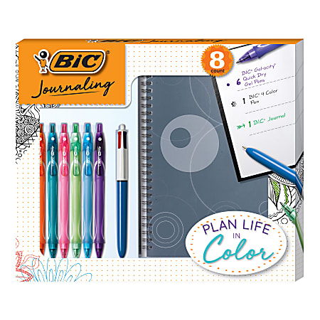 BIC® 8-Piece Journaling Kit