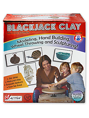 Activa Products Blackjack Clay, 25 Lb