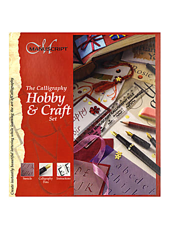 Manuscript Calligraphy Hobby And Craft Set