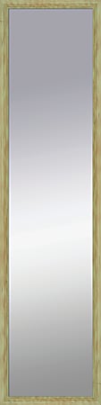PTM Images Framed Mirror, Shadowbox, 48"H x 12"W, Natural Green