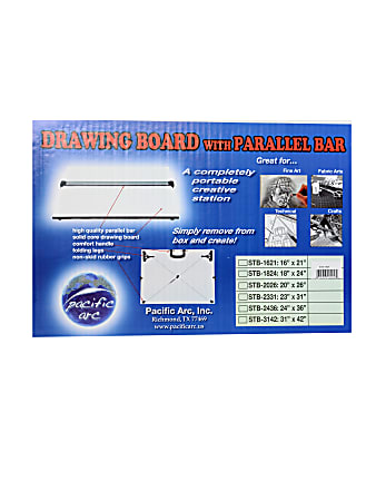 Pacific Arc Drawing Board With Parallel Bar 18 x 24 - Office Depot