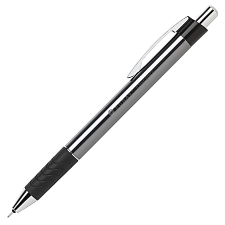 FORAY® Stainless Steel Mechanical Pencil Set, 0.5 mm, Chrome/Silver Barrels, Pack Of 2