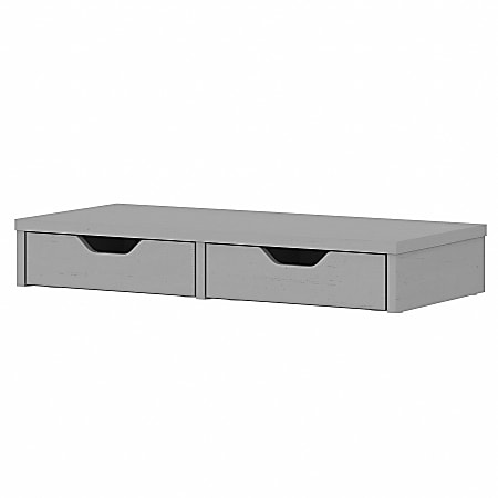 Bush Furniture Fairview Desktop Organizer With Drawers, Cape Cod Gray, Standard Delivery