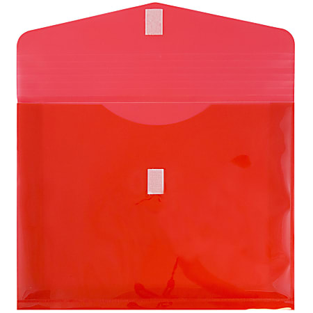 JAM Paper Plastic Booklet Expansion Envelopes Letter Size 9 34 x 13 ...