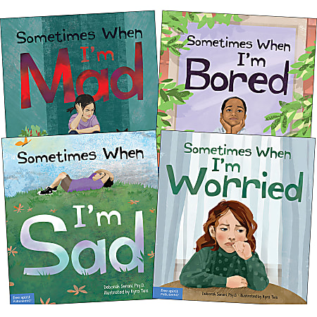 Free Spirit Publishing Sometimes When Series, Set Of 4 Books