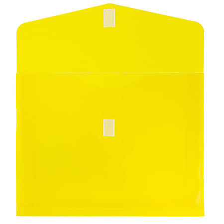 JAM Paper Plastic Booklet Expansion Envelopes Letter Size 9 34 x 13 ...