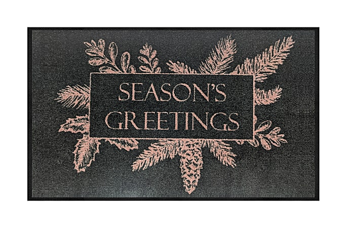 M + A Matting Message Mat, 35" x 59", Season's Greetings