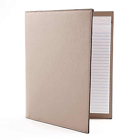 See Jane Work® Portfolio, Faux Leather, Tan