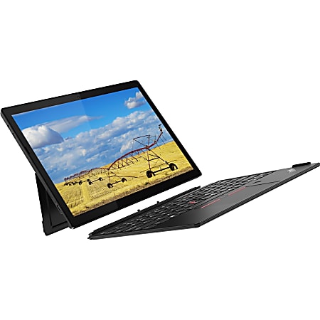 Lenovo ThinkPad X12 Detachable 20UW - Tablet - with detachable keyboard - Core i5 1130G7 / 1.8 GHz - Win 10 Pro 64-bit - 16 GB RAM - 512 GB SSD NVMe - 12.3" IPS touchscreen 1920 x 1280 (Full HD Plus) - Iris Xe Graphics - Wi-Fi 6, Bluetooth