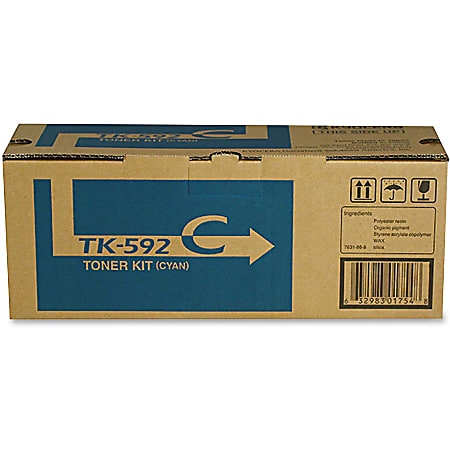 Kyocera® TK-592 Cyan Toner Cartridge