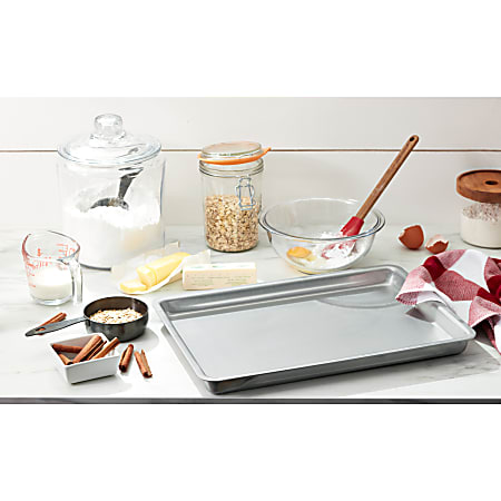 T Fal Airbake Natural Jelly Roll Pan 15 12 x 10 12 Silver ODP Business Solutions