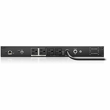 APC Smart UPS Line Interactive 500VA Lithium ion Rackmount 1U 120V
