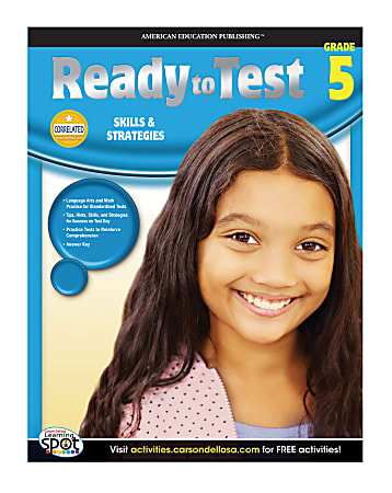 American Education Publishing Workbook, Ready to Test, Grade 5