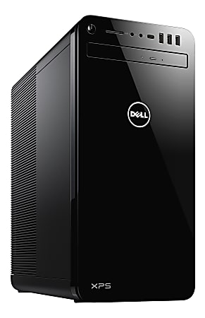 Dell™ XPS 8930 Desktop PC, Intel® Core™ i7, 16GB Memory, 2TB Hard Drive/512GB Solid State Drive, Windows® 10 Professional, GeForce GTX 1080