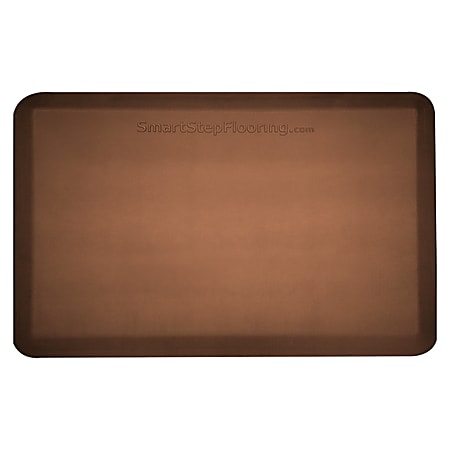 Smart Step Supreme Premium Anti-Fatigue Mat, 36" x 24", Brown