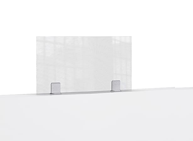Rosseto Serving Solutions Avant Guarde 360° Safety Shield, 20" x 36", Semi-Clear Transparent
