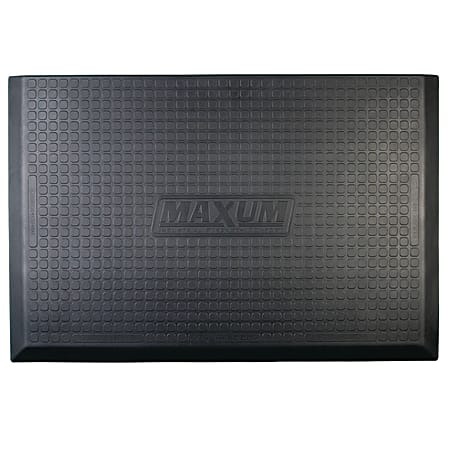Smart Step Maxum Anti-Fatigue Mat, 36" x 24", Black