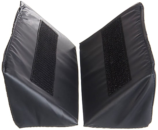 Medline HEELMEDIX Wedge Stabilizer Pair, Black