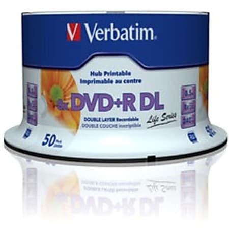 Verbatim 43667 DVD vierge 8,5 Go DVD+R DL 25 pièce[s]