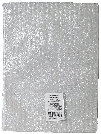 Office Depot® Brand Bubble Pouch, 11"H x 8"W x 3/10"D, Clear