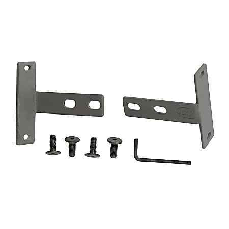 Bush Business Furniture ProPanels Wall Starter Kit, Light Gray/Slate, Standard Delivery