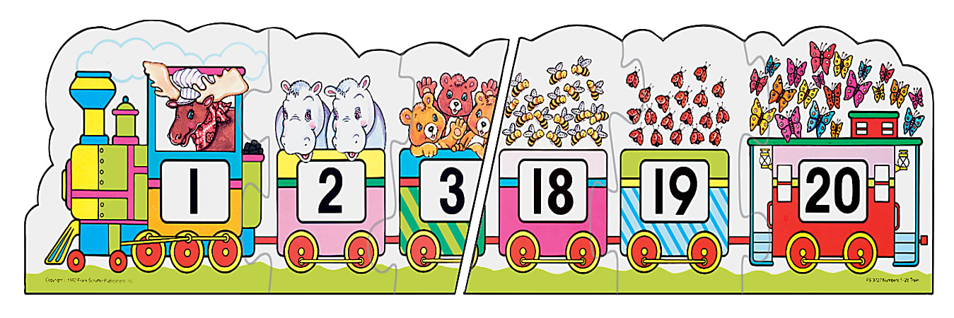 Frank Schaffer Number Train Floor Puzzle