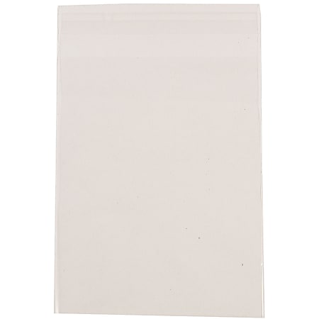 JAM Paper® Self-Adhesive Cello Sleeve Envelopes, 8 15/16"